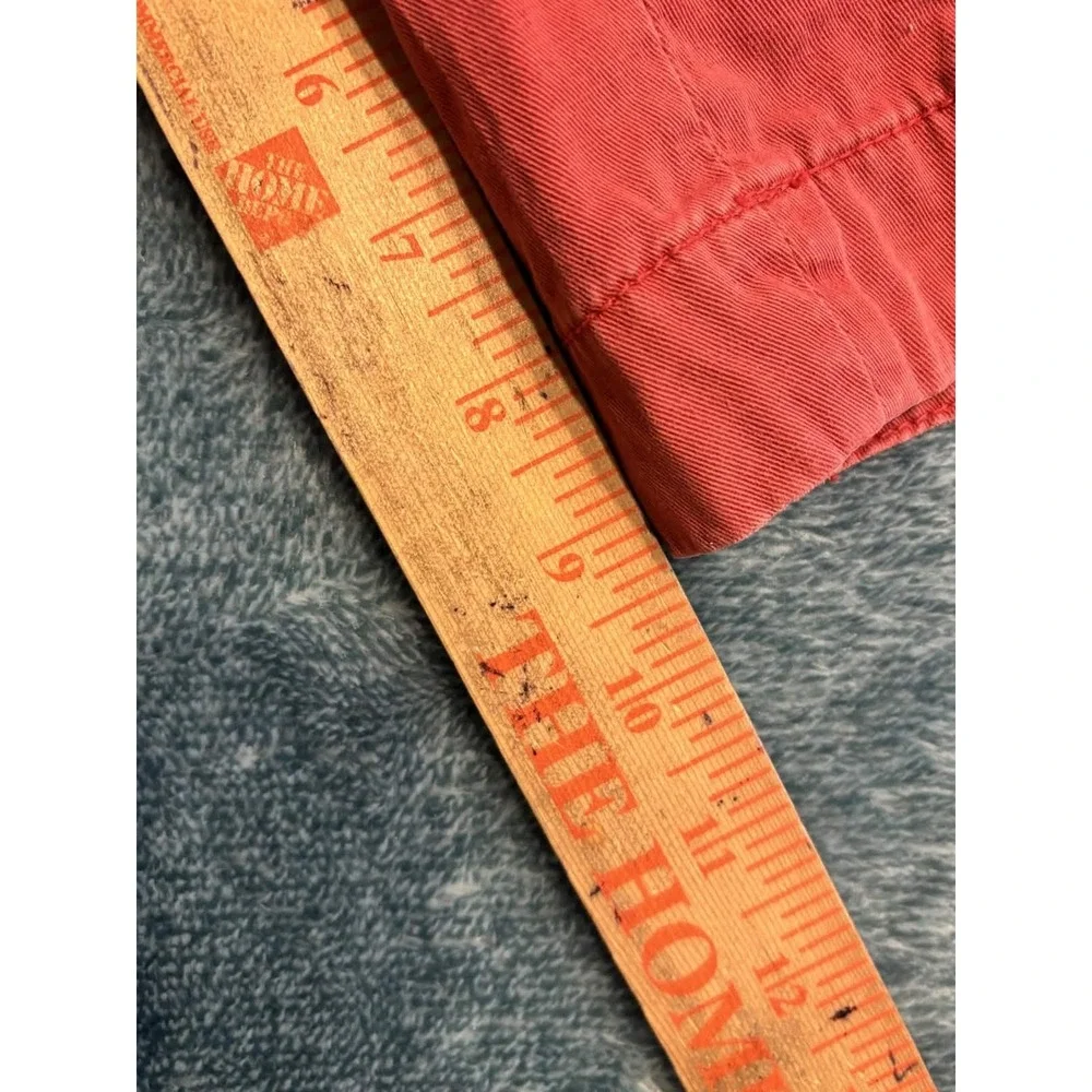 Polo Ralph Lauren Mens 34 Red Relaxed Fit Chino Shorts 100% Cotton 9 Inseam